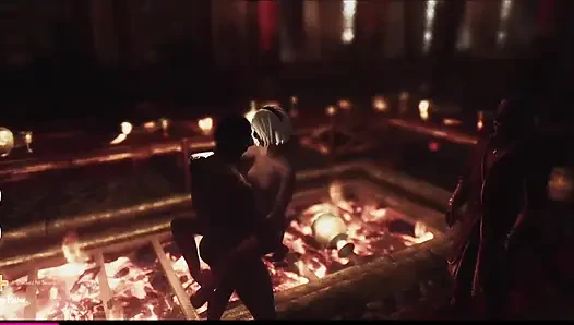 Skyrim OSEX'te 2B (Nier x Skyrim)