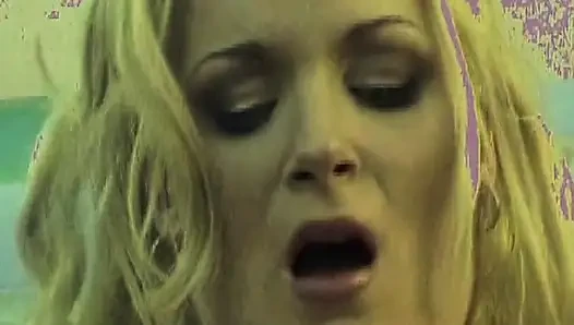 Blonde MILF Takes BBC in Steamy Close-Up Interracial Sex