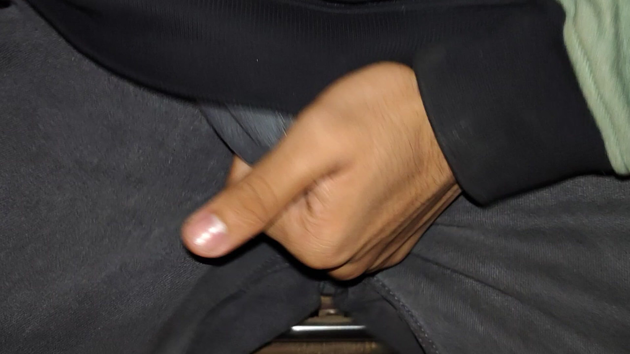 Masturbating to porn