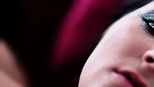 Lesbian Lovers Finger Each Other and Lick Pussy Lips