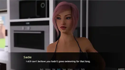 Лето с Mia No5: Я трахнул Sadie в душе