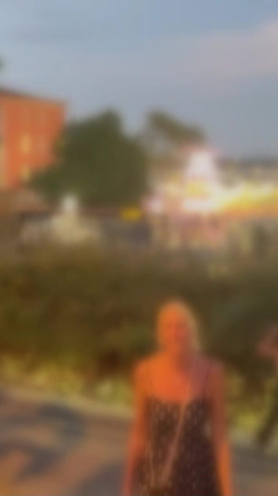 Blonde Slut Hooked up on the Party Mile and Fucked
