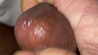 Me wanking my Indian paki Asian cock for you peeps part 1