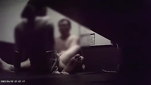 Sex at an internet café