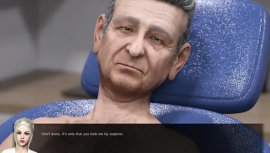 Hot Nurse Sucked Horny Oldman's Cock
