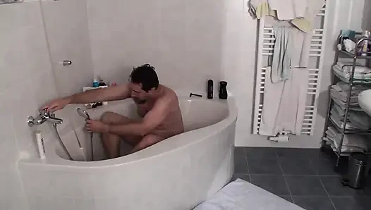 Boozing Her and His Own Piss