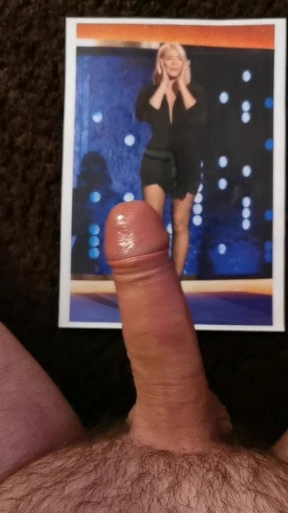 Holly Willoughby cum tribute 92