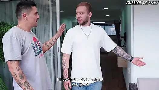 Tatiana Alvarez hat einen dreier mit ihrem ehemann, zwei schwänze für Kourtney Love - Brian Evansx