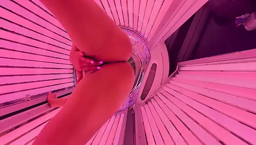 I Squirt at Solar Tanning Just for You Babe