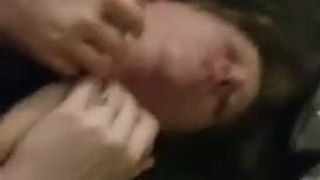 Fat pig bbw wife gets slammed and choked