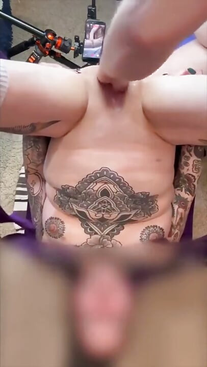 You See My Hand in There? Fisting Her Gaped Cunt