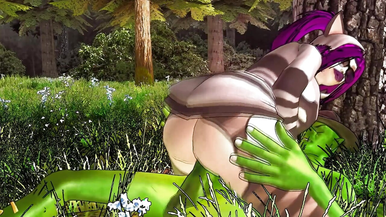 Kokoro hart gefickt von Ogre Goblin Monster (2 von 11)