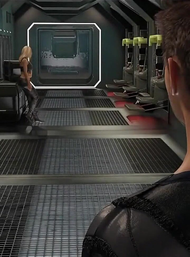 Stranded in Space - Getting Dominated by Femdom Mistress