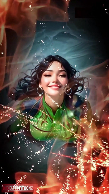 Beautiful Thick Women in Flame & Water