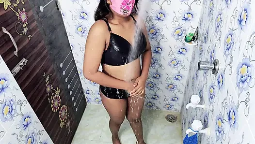 Desi Tight boobs Hot girl bath and play with sex toy__ desi romantic XXX