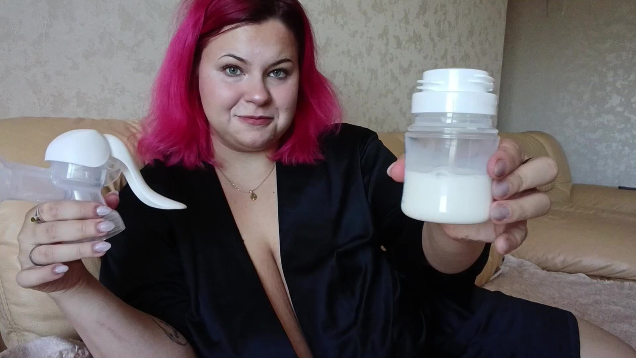 pump big natural milking tits curvy teen