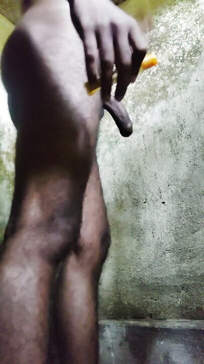 Desi Boy Enjoying Masturbation in Bathroom