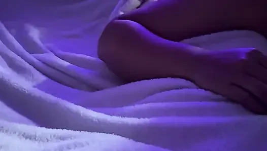 My stepsister wakes me up with a great blowjob and cumshot in her mouth.
