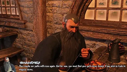 Barbarian Buster - Грудастую Официантку Жестко Трахают