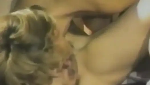 Blonde and Brunette Play Flight Then Fuck