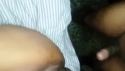 Filling my married neighbor's cunt with milk