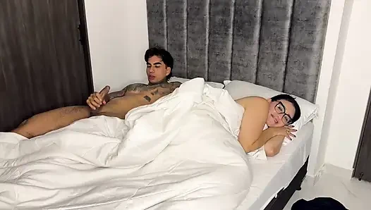 Stepmom and stepson share a hotel room and everything gets out of control