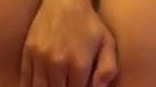 wife touch herself