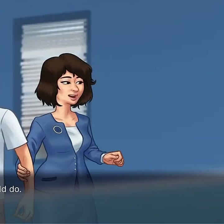She Got Caught by Her Stepfather While Getting Fucked by the Boy