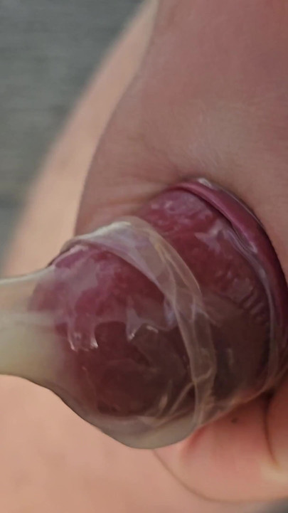 Memorable moment from "User request - Fill condoms with sperm"