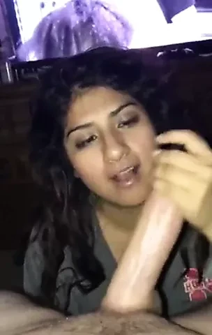 Indian Suck Big White Cock with facial