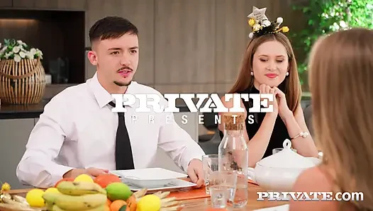 Private com - What if we celebrate the New Year with a swinger's orgy and some DP? OK, let's do it!