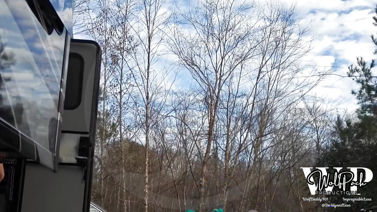 Redhead Transexual Slut Fucked Bareback and Creampied in Public in Sex Sling