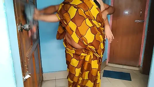 55-year-old Maid Fucked by Owner's Stepson - Cum Left Her Behand