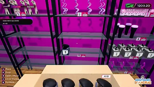 Love Shop Simulator oyunu bölüm 1 - kendi dükkan işimi kuruyorum