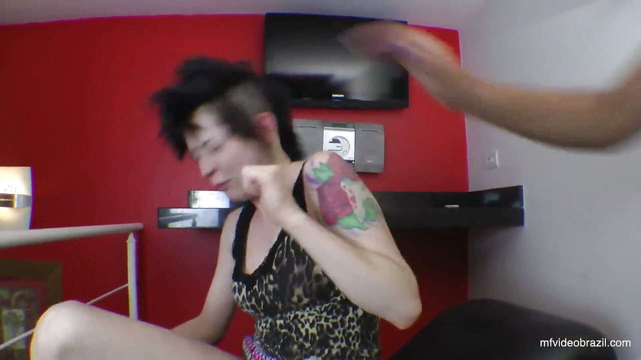 Sofa girl kneading by India Mulan and slave Sammy