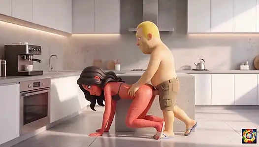 Romantic Kitchen Moments - AI Hentai ASMR