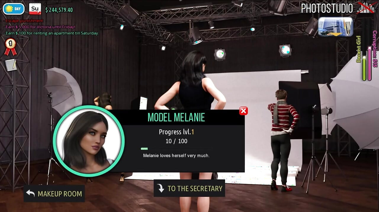 Fashion Business Ep2 Part 27 Scariest Melanie Secret! by Loveskysan69