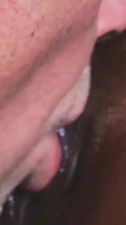 Stunning moment from "Pussy eating compilation Black milf gets eaten by her white lover"