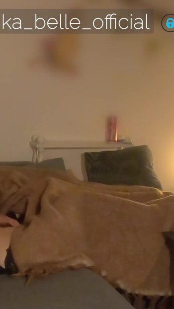 Emotional moment from "Couple in love has nice foreplay while watching porn on couch pt. 1 +(dirty) talk"
