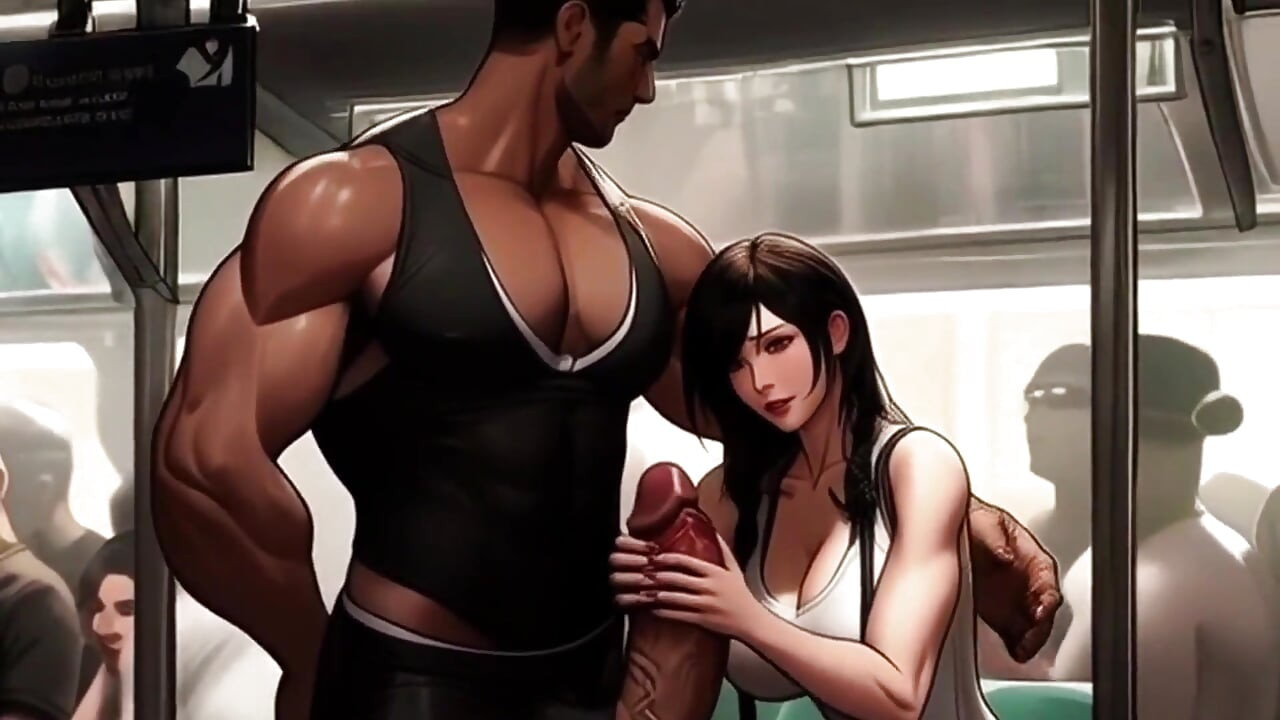 Tifa Meets a New Penis on the Train