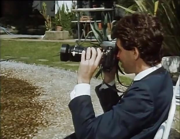 Famous vintage pornstar orgy party in the garden
