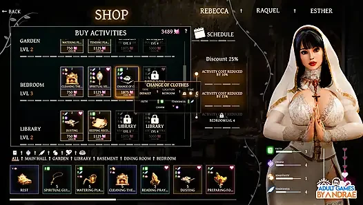 Sisters in Sin Gameplay Part 9 – Conflict Inside the Monastery