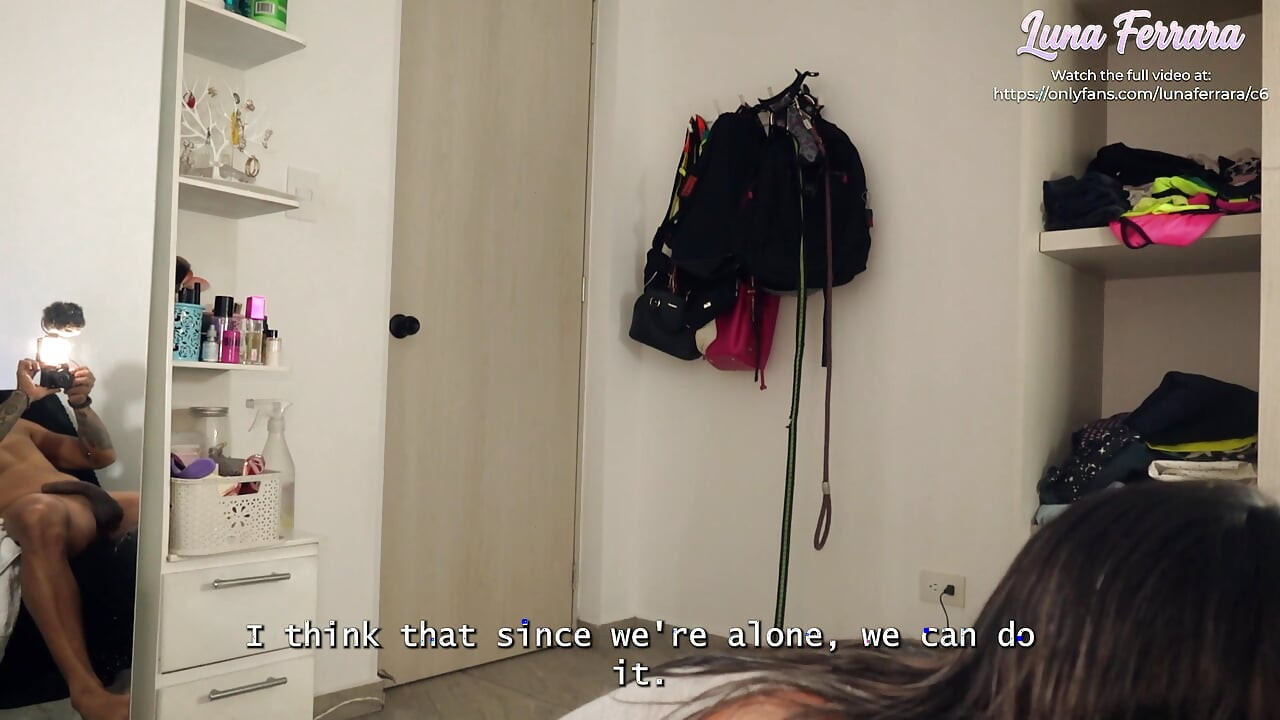 I Watched My Stepmother Hiding in the Closet and Then She Gave Me a Blowjob