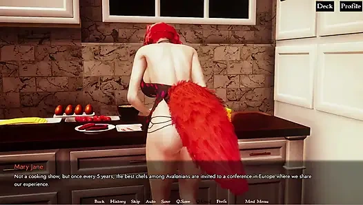 Furrhouse 5: Daisy'nin iki parmaklı amcığı ve meme basını mastürbasyonu yakalandı