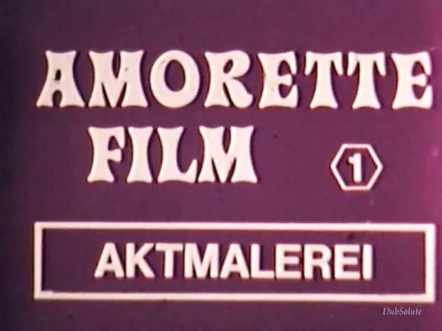 Aktmalerei. (Amorette Film)
