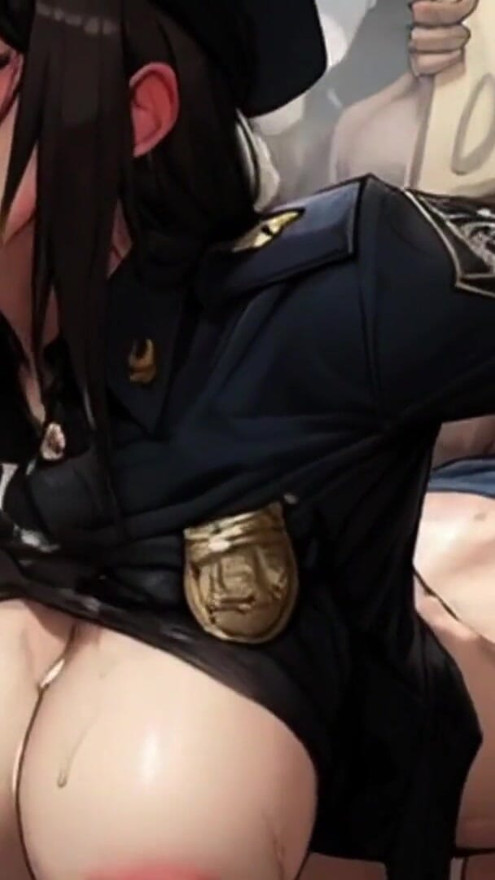 Beautiful Exotic Police Officers Fuck & Suck Protesters in New Hentai From Spicy Toons | Clip 1