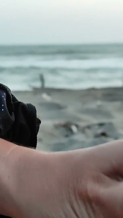 Slutty French Teacher Blowjob Amateur on Nude Beach public to stranger with Cumshot - MissCreamy | Clip 3