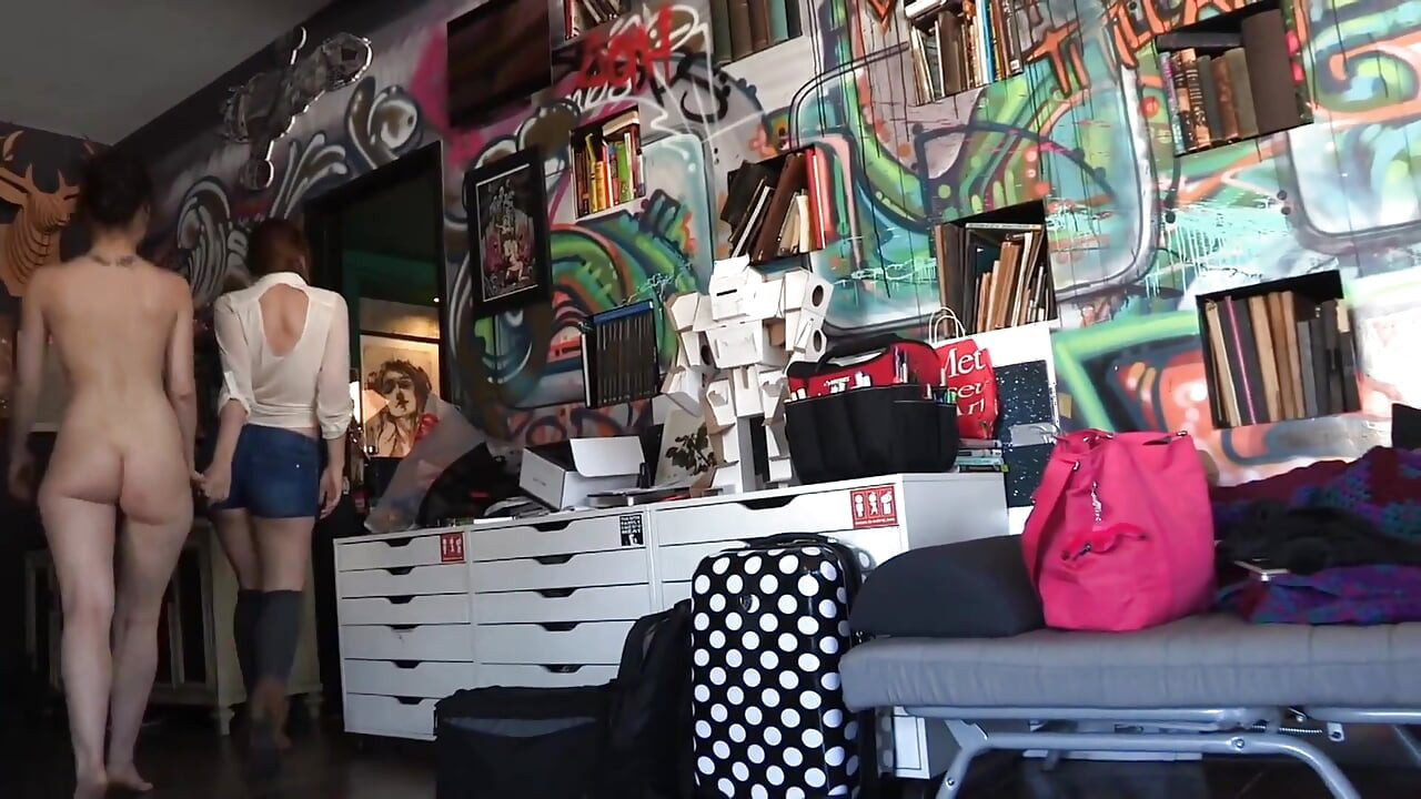 The eager MILF agency owner and the perfect boobs hot apprentice girl