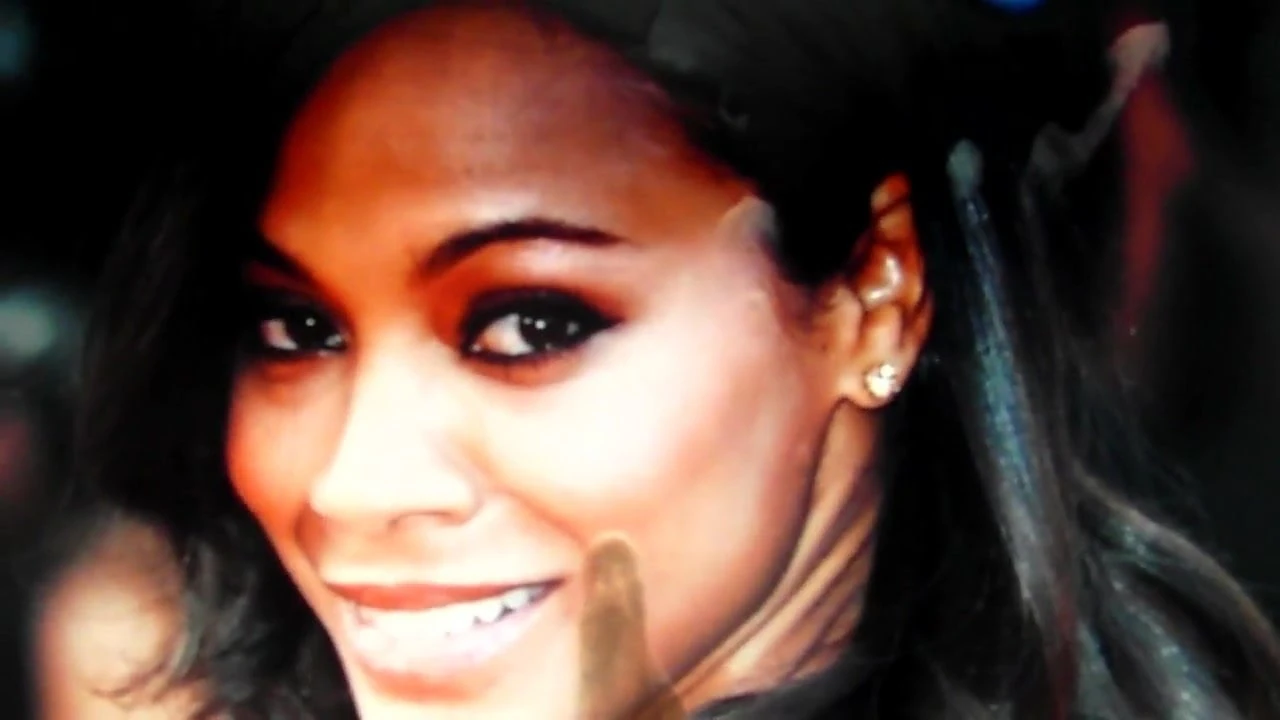Zoe Saldana Cum Tribute