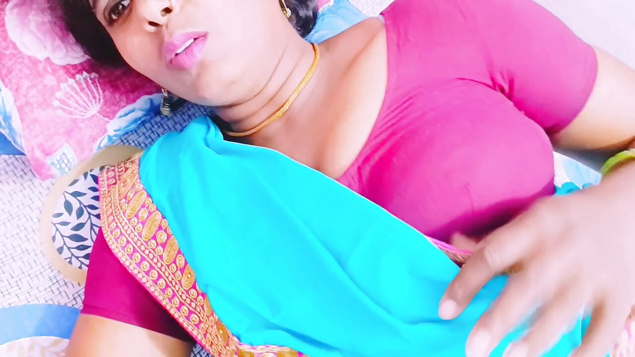 Big Boobs Sexy Saree Bhabi with Husbend's Stepbrother Hardcore Fucking. Telugu Dirty Talks.